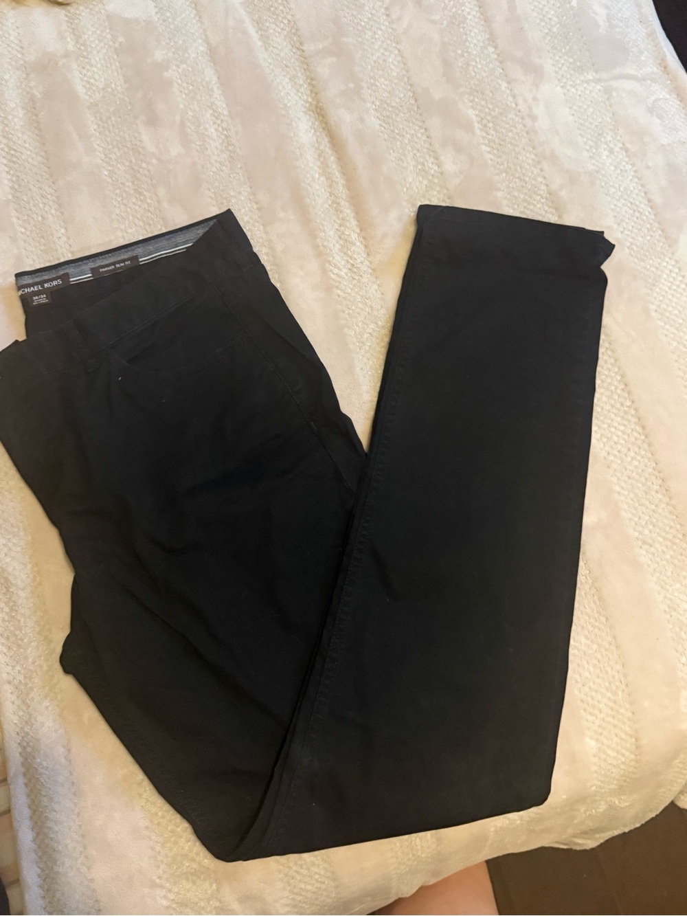Michael Kors Black Men's Parker Dress Pants